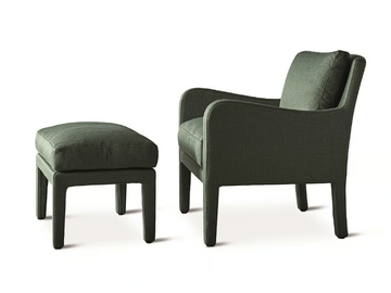FORREST SOFT - Upholstered armchair by Meridiani - view 2