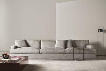 JAMES LARGE - Modular fabric sofa with removable cover by Meridiani - view 3