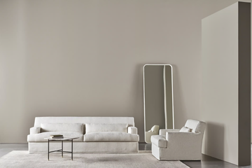 JAMES SLIM - Fabric sofa with removable cover by Meridiani - view 3