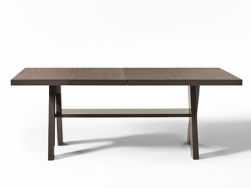 JOI - Rectangular wooden dining table by Meridiani - view 2