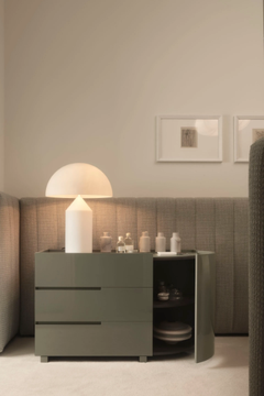 WALLIS - Modular wooden chest of drawers with integrated handles by Meridiani - view 3