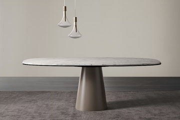 OWEN - Rectangular marble dining table by Meridiani - view 3
