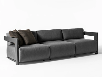 CLAUD - Modular fabric sofa with removable cover by Meridiani - view 2