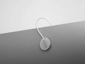 GILDA - LED glass and aluminium Mirror lamp with swing arm by Metalarredo - view 2