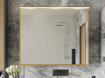 LINUS - LED aluminium Mirror lamp by Metalarredo - view 2