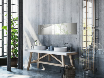 THIN - LED polycarbonate Mirror lamp by Metalarredo - view 3