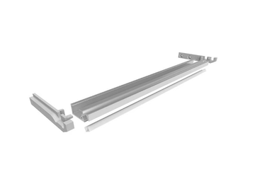 YRA - Aluminium linear lighting profile for LED modules by Metalarredo - view 3