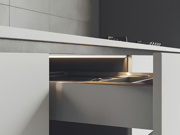 YRA - Aluminium linear lighting profile for LED modules by Metalarredo - view 2