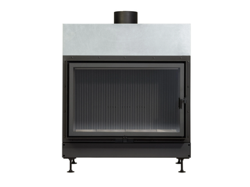 OPTIMUM 900-60 WHE 1SC - Wood-burning closed fireplace by Metalfire - view 2