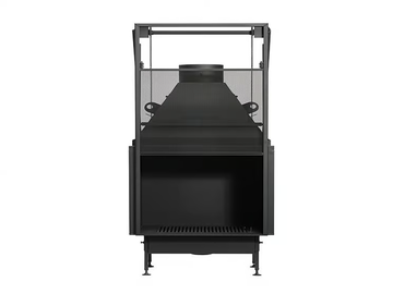 UNIVERSAL MF 1050-75 W 1S OUTDOOR - Wood-burning outdoor fireplace by Metalfire - view 3