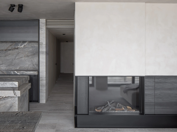 AVENUE MF 1050-75 GHE 1S - Closed gas fireplace by Metalfire - view 2