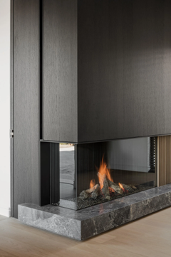 AVENUE MF 1300-60 GHE 2S L/R - Corner gas fireplace by Metalfire - view 3