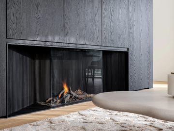 AVENUE MF 1050-60 GHE 3S - 3-sided gas fireplace by Metalfire - view 2