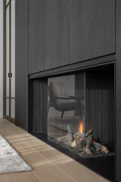 AVENUE MF 1050-60 GHE 3S - 3-sided gas fireplace by Metalfire - view 3