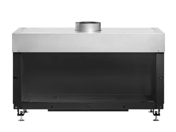 AVENUE MF 1050-40 GHE 1S - Closed gas fireplace by Metalfire - view 2
