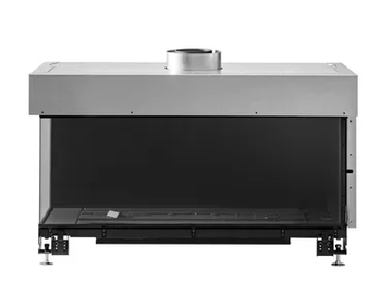 AVENUE MF 1050-40 GHE 2S - Corner gas fireplace by Metalfire - view 2