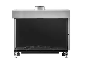AVENUE MF 900-60 GHE 2S - Corner gas fireplace by Metalfire - view 2