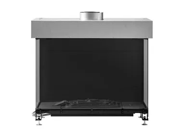 AVENUE MF 900-60 GHE 3S - 3-sided gas fireplace by Metalfire - view 2