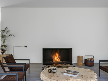 UNIVERSAL CUSTOM-MADE - Wood-burning fireplace by Metalfire - view 2