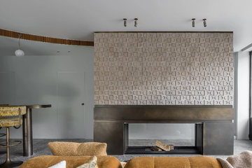UNIVERSAL CUSTOM-MADE - Wood-burning double-sided fireplace by Metalfire - view 3