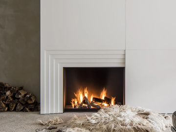 URBAN MF 1050-75 G 1S - Gas bespoke fireplace by Metalfire - view 2