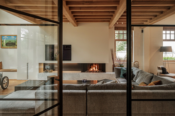 URBAN MF 1300-50 G 3S - Gas 3-sided bespoke fireplace by Metalfire - view 3