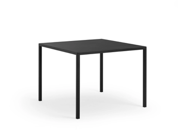 FOLD - Stackable metal table by Midj - view 3