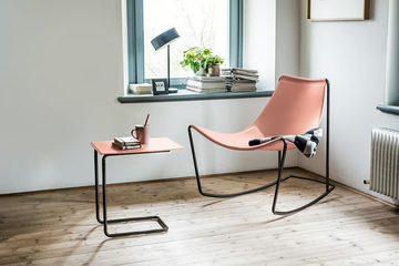 APELLE CT - Tanned leather coffee table by Midj - view 3