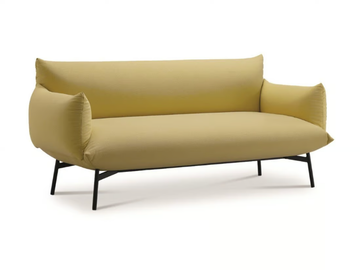 AREA DV2 BR M TS - 2 seater fabric sofa by Midj - view 2