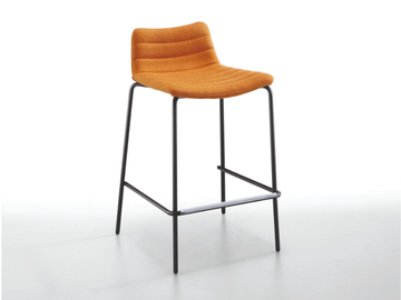 COVER - High upholstered barstool by Midj - view 2