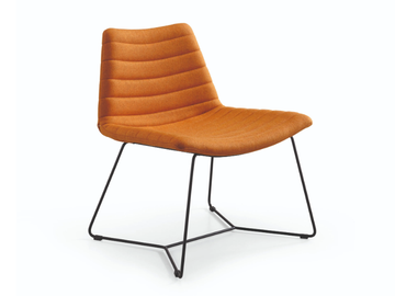 COVER ATT T - Sled base guest chair by Midj - view 2