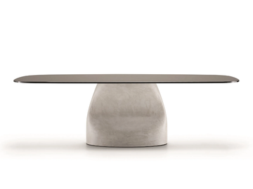 GRAN SASSO - Rectangular Baydur® table by Midj - view 2
