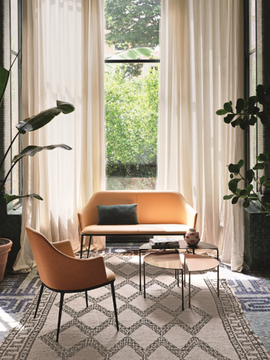LEA DV - Fabric small sofa by Midj - view 3