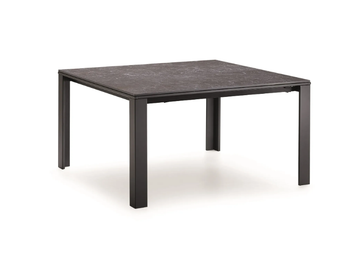 MARCOPOLO - Extending square glass ceramic dining table by Midj - view 2