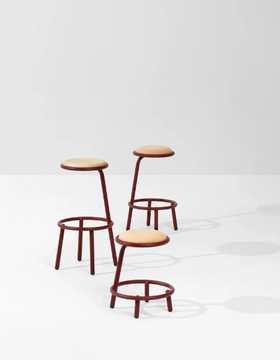 Less H65/H75 M LG - Stool by Midj - view 3
