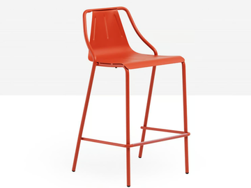 Ola - High metal stool by Midj - view 2