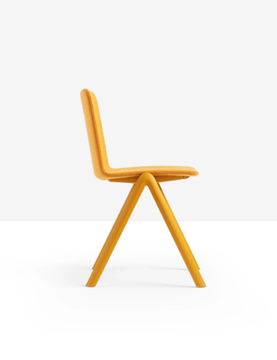 STACK S PP_TS - Stackable fabric chair by Midj - view 3