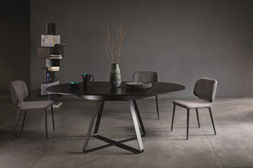 PAUL - Extending round wooden table by Midj - view 3