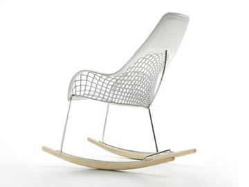 GUAPA DNA - Rocking easy chair by Midj - view 2