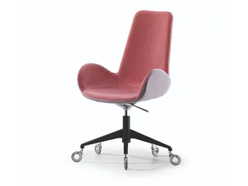 DALIA DPA - Swivel height-adjustable fabric office chair with 5-Spoke base by Midj - view 2