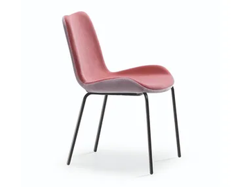 DALIA S MT - Upholstered fabric chair by Midj - view 2