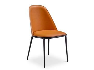 LEA S - Leather chair by Midj - view 2