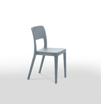 NENÈ SR-CF - Contemporary style upholstered leather restaurant chair by Midj - view 2