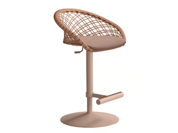 P47 SG TS-CU - Swivel stool height-adjustable with footrest by Midj - view 2