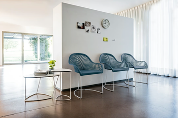 GUAPA P - Sled base chair with armrests by Midj - view 3