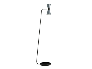 GRAAL - Painted metal floor lamp by Miloox - view 2