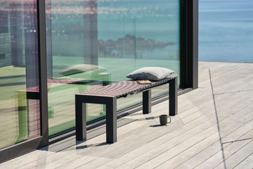 MINDO 111 - Extending aluminium garden bench by Mindo - view 3