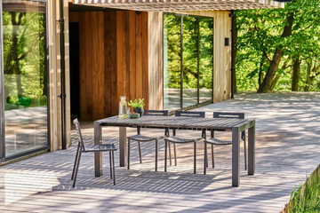 MINDO 111 - Extending aluminium garden table by Mindo - view 3