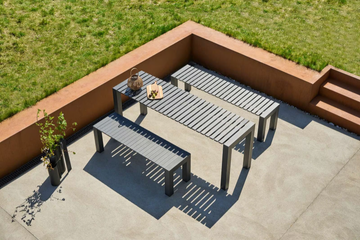 MINDO 111 - Extending aluminium garden table by Mindo - view 3