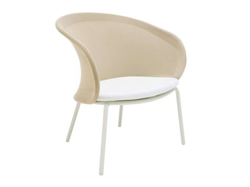 MINDO 114 - Garden recycled plastic easy chair with integrated cushion by Mindo - view 2